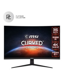 MSI G321CU 31.5" 4K UHD (3840 x 2160) 144Hz Curved Screen Gaming Monitor Platinum Collection