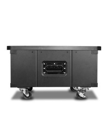 iStarUSA 23.6" Deep 4 RU Simple Server Rack with Wood Top (Black)