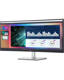 Dell P3421WM 34.1" 2K WQHD (3440 x 1440) 60Hz Curved Screen Monitor