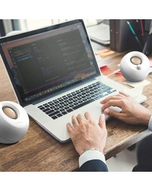 Creative Labs Pebble 2 Computer Stereo Speakers - Black