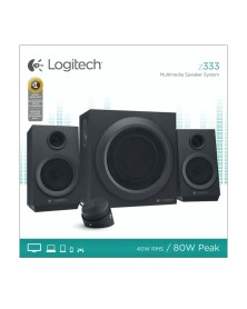 Logitech z333 2.1 Channel Multimedia Computer Speakers - Black 4.7 (41)