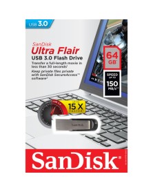 SanDisk 64GB Ultra Flair USB 3.0 Flash Drive