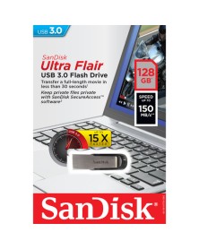 SanDisk 128GB Ultra Flair USB 3.0 Flash Drive