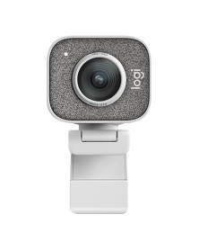 Logitech StreamCam, 1080P HD 60fps Streaming Webcam with USB-C and Built-in Microphone - White
