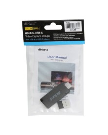 Inland HDMI to USB A/C Video Capture Dongle