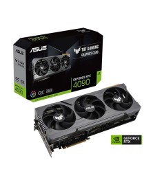 ASUS GeForce RTX 4090 TUF Gaming Overclocked Triple-Fan 24GB GDDR6X PCIe 4.0 Graphics Card