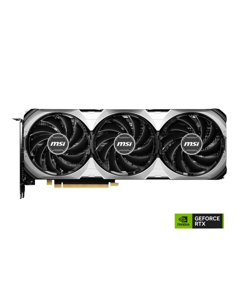 MSI NVIDIA GeForce RTX 4070 Ventus 3X Overclocked Triple Fan 12GB GDDR6X PCIe 4.0 Graphics Card