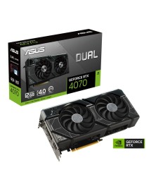 ASUS NVIDIA GeForce RTX 4070 Dual Dual Fan 12GB GDDR6X PCIe 4.0 Graphics Card