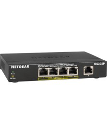 Netgear GS305Pv2 5-Port Gigabit PoE+ Compliant Unmanaged Switch