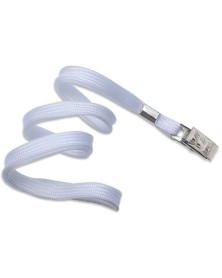 IDP 3/8" Round Non-Breakaway Lanyard with Nickel-Plated