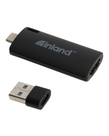 Inland HDMI to USB A/C Video Capture Dongle