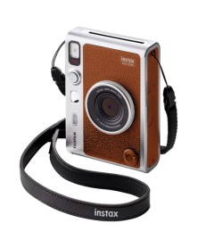 FUJIFILM INSTAX MINI EVO Hybrid Instant Camera (Brown)