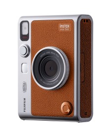 FUJIFILM INSTAX MINI EVO Hybrid Instant Camera (Brown)