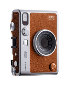 FUJIFILM INSTAX MINI EVO Hybrid Instant Camera (Brown)