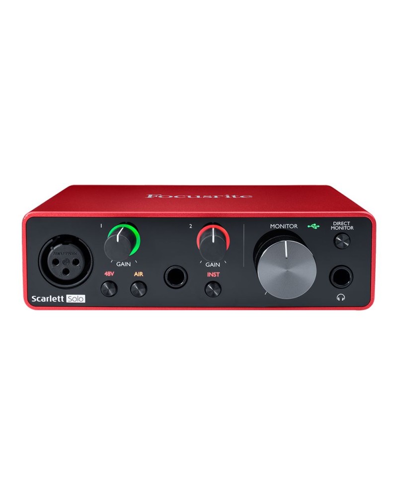 Focusrite Scarlett Solo Audio Interface - 3rd Generation