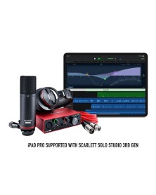 Focusrite Scarlett Studio Solo (3rd Gen) USB Audio Interface KitAMS-SCARLETT-SO