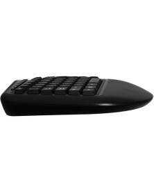 Adesso Tru-Form 150 3-Color Illuminated Ergonomic Keyboard (Black)