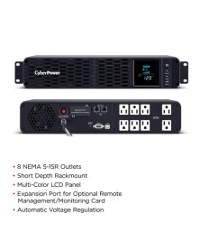 CyberPower 1000W PFC Sinewave Rackmount UPS